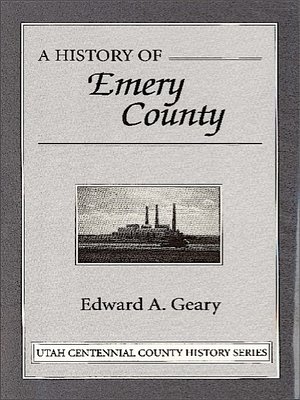 cover image of A History of Emery County